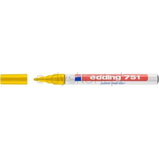 Edding Marker olejowy e-751 1-2 mm, żółty [BIURO]