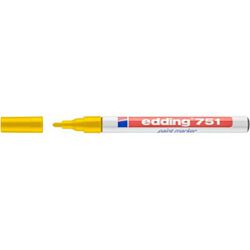 Edding Marker olejowy e-751 1-2 mm, żółty
