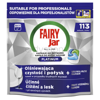 Fairy Professional Platinum Kapsułki do zmywarki, 113 myć