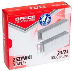 Office Products Zszywki  23/23, 1000szt. 