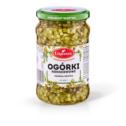 Urbanek Ogórki Konserwowe Drobna Kostka 340G/200G