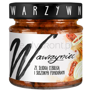 Wawrzyniec Pasta Warzywna  Ze Słodką Cebulką I Suszonymi Pomidorami 180G