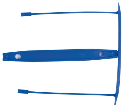 Office Products Klipsy Archiwizacyjne E-Clip, Grubość Pliku Max. 7Cm, Niebieski 