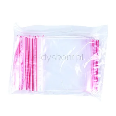 Office Products Torebka Strunowa Ldpe, 100X100Mm, 100Szt., Transparentna