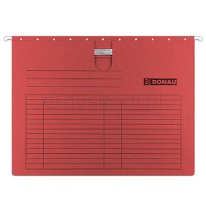 Donau Teczka zawieszkowa z wąsem, A4, 230gsm, czerwona