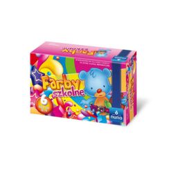 Farby Szkolne Nuno 6 Kolorów 20 Ml