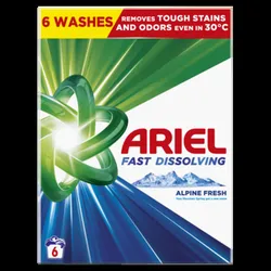 Ariel Alpine Fresh Proszek Do Prania 330G, 6 Prań