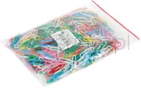 Office Products Spinacze Okrągłe 28Mm 500Szt., W Woreczku, Mix Kolorów  - 2