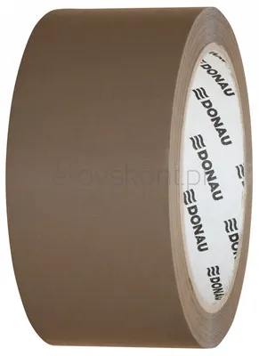 Taśma pakowa Donau Hot-Melt , 48mm, 66m, 50mikr., brązowa