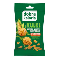 dobra kaloria Kulki orzeszki & płatki kukurydziane 32 g