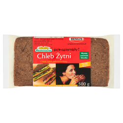 Mestemacher Chleb Żytni Pełnoziarnisty 500 G