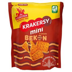 Lajkonik Mini Krakersy Bekon 100g
