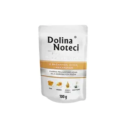Dolina Noteci Premium Mokra karma dla psów małych ras z bażantem saszetka 100 g