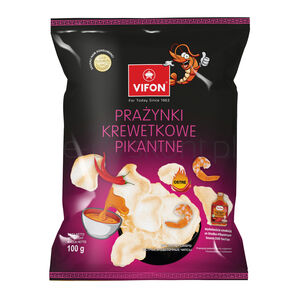 Vifon Prażynki Krewetkowe Pikantne 100G 