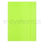 Teczka Z Gumką Office Products, Fluo Soft Touch, Karton/Lakier, A4, 320Gsm, 3-Skrz., Mix Kolorów - 2