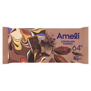 Czekolada Ameli Gorzka 64% 90 G