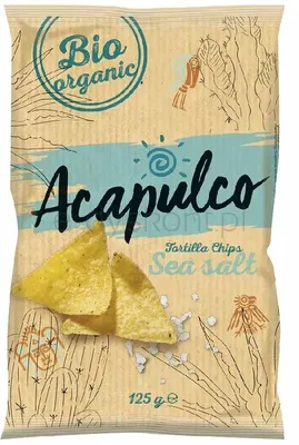Nachosy Naturalne Bio 125 G