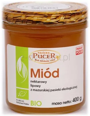 Miód Lipowy Bio 400 G