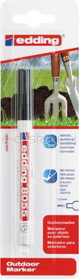 Edding Marker odporny na warunki atmosferyczne e-8055 1-2 mm, blister, czarny