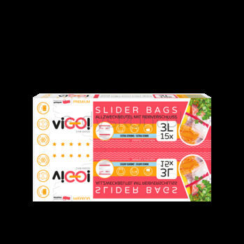 Vigo! Woreczki Slider Ld 3L 15Szt Box