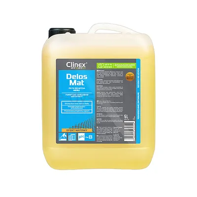 Clinex Płyn Delos Mat, do mycia i pielęgnacji mebli, 5l