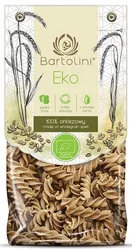 Bartolini Makaron Orkiszowy Pełnoziarnisty Świderek Bio 250G