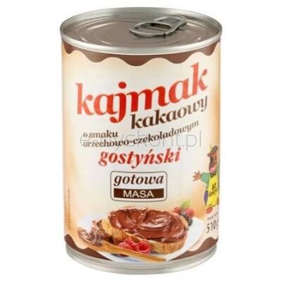 Gostyń  Kajmak Smak Kakaowy 510G