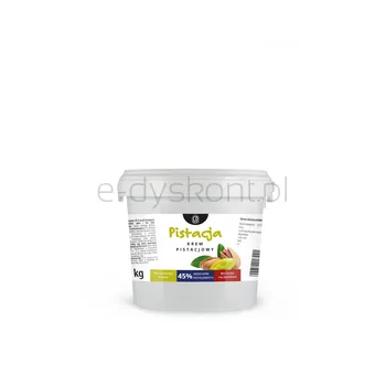 Pistacjowelove krem pistacjowy 45% (bez dod. cukru i bez oleju palm) 1kg