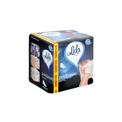 Lula Podpaski na noc 8szt +50% GRATIS