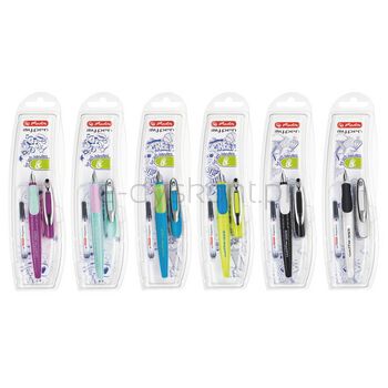Herlitz Pióro wieczne My.pen dla leworęcznych mix kolorów