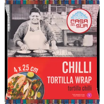 Casa del Sur Wrap pszenny z chili 240g