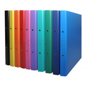 Donau Segregator ringowy PP, A4/2R/20mm, mix kolorów