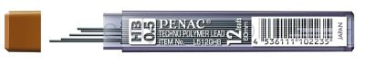 Penac Grafity Do Ołówków 0,5Mm, 2B 