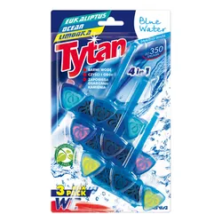 Mix-Pak Czterofunkcyjna zawieszka barwiąca wodę Tytan Blue Water Eukaliptus, Ocean, Limonka 3x40g
