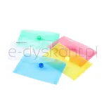 Teczka Kopertowa, Pp, A7, 85 X 120 X 8 Mm, 0,18Mic Na Zatrzask, Display, Mix - 3