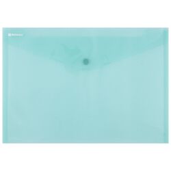 Teczka kopertowa DONAU zatrzask, PP, A4, 180mikr., zielona