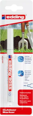 Edding Marker Odporny Na Warunki Atmosferyczne E-8055 1-2 Mm, Blister, Biały 