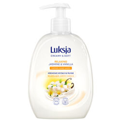 Luksja Mydło W Płynie Creamy & Soft Kremowe Jaśmin I Wanilia 500 Ml