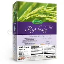 Lestello Ryż Biały Długi 4X100G