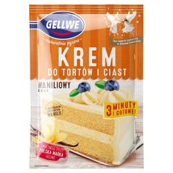 Krem Gellwe Do Tortów Wanilia 120 G Foodcare