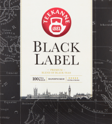 Teekanne Herbata Black Label, Czarna, 100 torebek, 200g