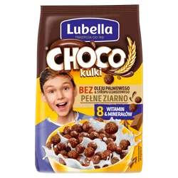 Lubella Mlekołaki Choco Kulki Zbożowe O Smaku Czekoladowym 500 G