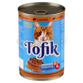 Karma Kot Tofik Z Watrobką W Sosie 415 G Mw Dobry Wybór