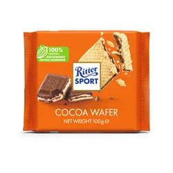 Ritter Sport czekolada mleczna z waflem 100g