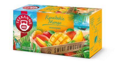 Teekanne Herbata Owocowa Caribbean Mango 20 Torebek