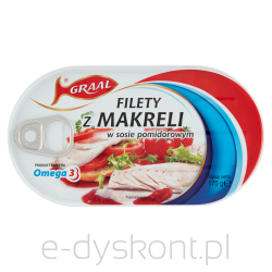 Graal Filet Z Makreli W Sosie Pomidorowym Eo 170G