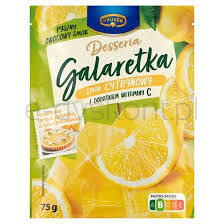 Kruger Desseria Galaretka smak cytrynowy 75g