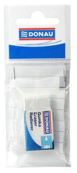 Gumka uniwersalna DONAU, 41x21x11mm, biała