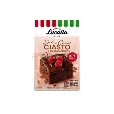 Ciasto czekoladowe Duża Porcja Lucatto 670g