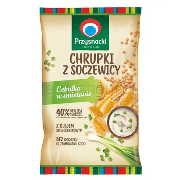 Przysnacki Chrupki Z Soczewicy Cebulka W Śmietanie 80G
